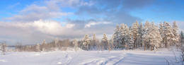 Облачность переменная, временами небольшой снег... / Кольский полуостров, окрестности Мурманска