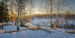 апрельским утром / весна, апрель, утро