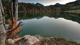 Горное озеро Алатзее (Германия, Бавария) / Горное озеро Алатзее (Германия, Бавария)