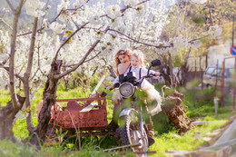 Волнительная пятница / Мчим весне навстречу! :-) 
Фотосессия в черешневом саду, окресности Измира, турция