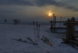 За полчаса до весны / В день закрытия горнолыжного сезона на сахалинском &quot;Горном воздухе&quot;