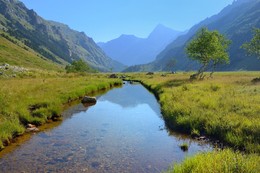 Утро в горах / Долина Мырды