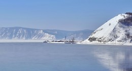 Порт Байкал / Порт Байкал между истоком Ангары и Байкалом