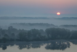 Вроде бы потеплело / Мозырский район, река Припять.