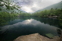 Колдовское озеро / Кабардино-балкария. Голубое озеро.