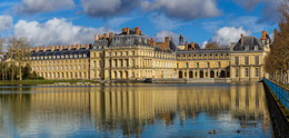 Великолепный дворец Фонтенбло / Недалеко от Парижа в местечке Фонтенбло,находится резиденция французских королей.Недавно удалось там побывать и отметиться.