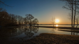 Вечер на Минском море / Беларусь. Заславское водохранилище.