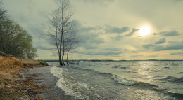 Минское море. Апрель / Беларусь. Заславское водохранилище.