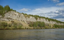 Подкаменная гора / Пермский край.Река Сылва