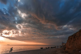 Вечер на море / Крым