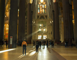 В гостях у Гауди / Храм &quot;Sagrada Família&quot;, Барселона, Испания.