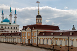Пушечный двор Казанского Кремля / Казанский Кремль. Апрель 2017 года.