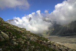 Долина ледника Кундюм-Мижирги* / Кавказ. Безенги
