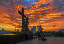 Закатное небо / Закат в Екатеринбурге