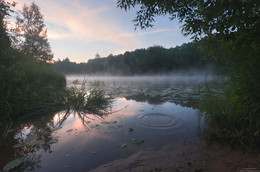 Я сижу на бережку. / Московская область, город Дубна, река Дубна. 
28 Июня 2018 год.