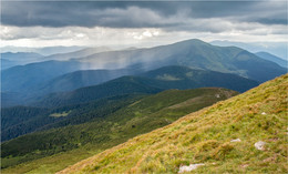 Дождь в горах / ***