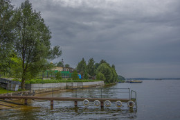 Село Свердлово на Волге. / Тверская область, Конаковский район.