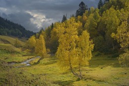 Осень в Архызе / Дукка ,утро