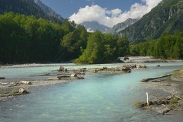 Река Аксаут / Лето в горах Кавказа