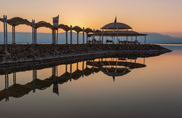 Утро на Мертвом море / Снято во время отдыха на Мертвом море
