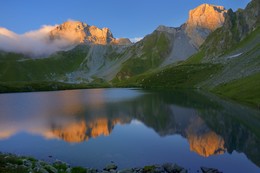 Закат в горах / Загеданские озера