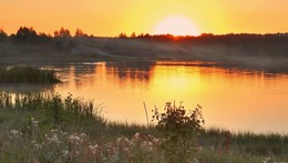 Вечерняя августовская заря / Вечерняя августовская заря