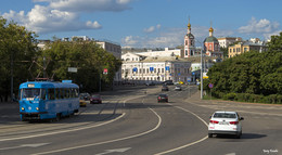 Синий трамвай / По Москве с Олегом К.