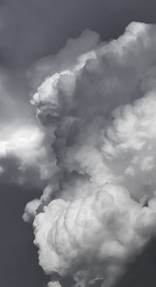 ПРИРОДА САМЫЙ ЛУЧШИЙ ХУДОЖНИК / Ветер рисует в облаках человеческие портреты. Девушка в шляпе смотрит налево. Или кто что видит?