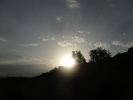 Раздвигая горизонт / Восход солнца на горе Стрижамент ставропольского края.