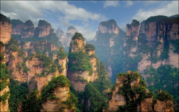 Горы Тяньцзи / Горы Тяньцзи, Китай