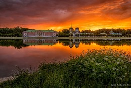 Рассвет в Кусково / Рассвет в парке Кусково. Москва.
Dawn in the park Kuskovo. Moscow.