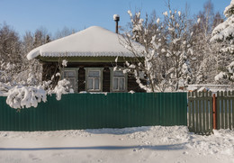 В гостях у Зимы... / Восточное Подмосковье, Мещёра, село Власово...