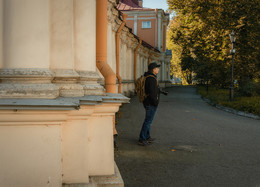 конкурент) / Традиционная осенняя прогулка в лавре. СПБ.