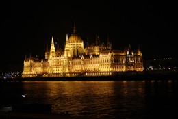 Ночной Парламент / Будапешт. Парламент.
