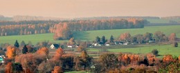Осенняя утренняя панорама / Осенняя утренняя панорама