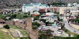 Судак / Крым, Судак, вид из генуэзской крепости