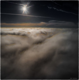 Осенний туман лунной ночью. / 03.11.18