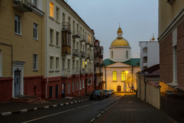 Утренний город / Полцк . Раннее утро 7 ноября