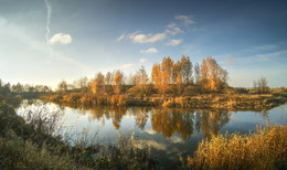 Солнечный ноябрь / Осень на берегу реки