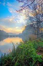 рассвет / Осень.Октябрьское утро.Рассвет.