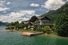 Озеро Вольфгангзее / Австрия.