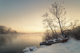 Одинокий парусник или зимний сон на Шатурских озёрах / Шатура, Московская область