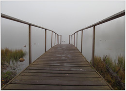 Туманная перспектива / Мостик в никуда. На Тохколодском озере.