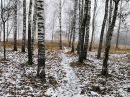 Осень поздняя / А зима не за горами...