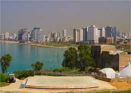 вид на Тель-Авив / Яффо,март 2018