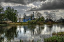 Майский дождь / Успенская церковь, Лавришево, Гродненской области