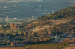 Lozzo Atestino / Эвганские холмы осенью,местечко Lozzo Atestino регион Венето.
