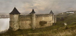 Хотинская крепость / панорама