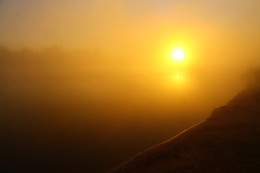 Восход на реке Клязьме в Гороховце(Владимирская область) / Огненный восход на Клязьме тёплым июльским утром!