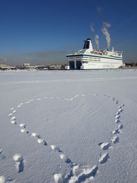 Заснеженная пятница / Санкт-Петербург, Финский залив, выход на лёд